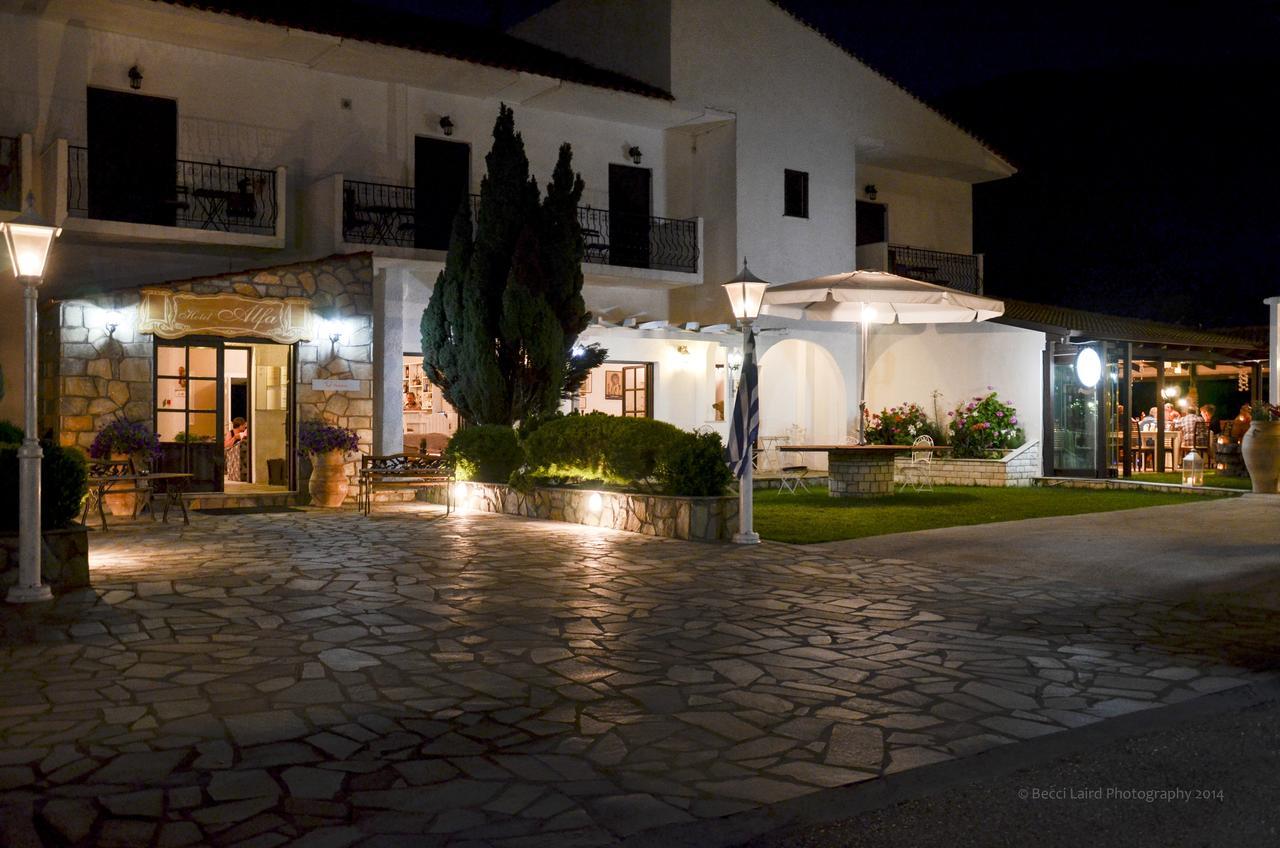Alfa Hotel Parga Bagian luar foto